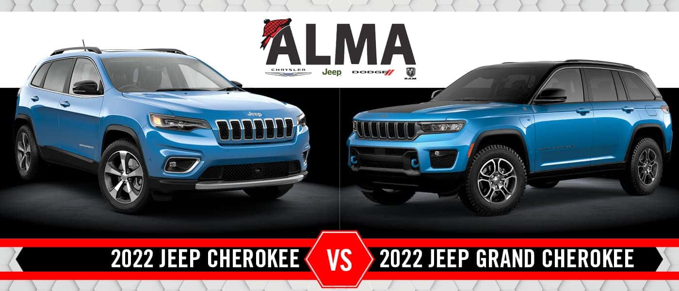 2022 Jeep Cherokee vs. Jeep Grand Cherokee