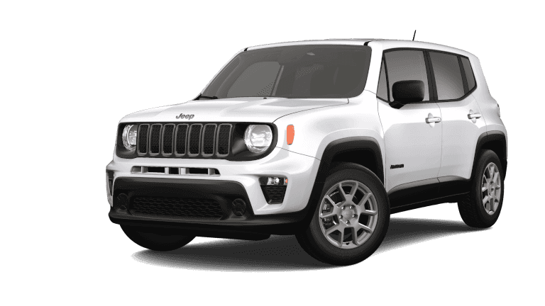 2023 Jeep Renegade Latitude Exterior - Alpine White