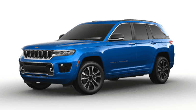 2025 Jeep Grand Cherokee Overland Exterior - Hydro Blue