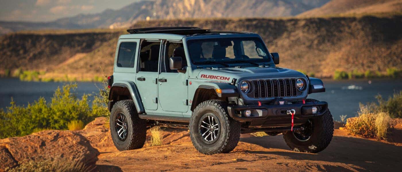 2024 Jeep Wrangler Exterior Lakeside Rocks