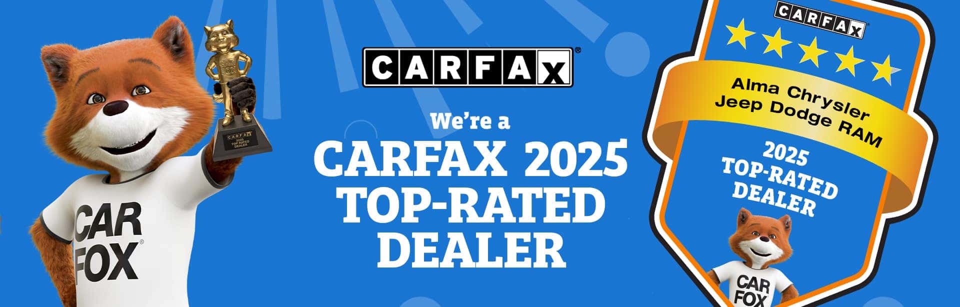 Alma Chrysler Jeep Dodge RAM of Alma, MI - A Carfax Top-Rated Dealer!