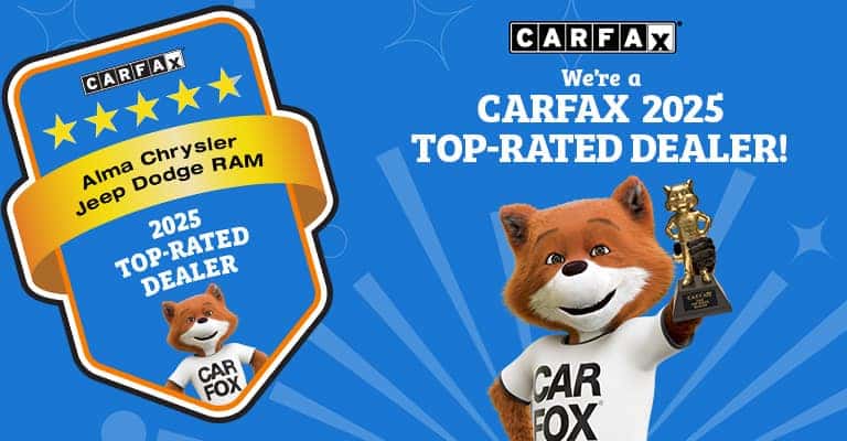Alma Chrysler Jeep Dodge RAM of Alma, MI - A Carfax Top-Rated Dealer!
