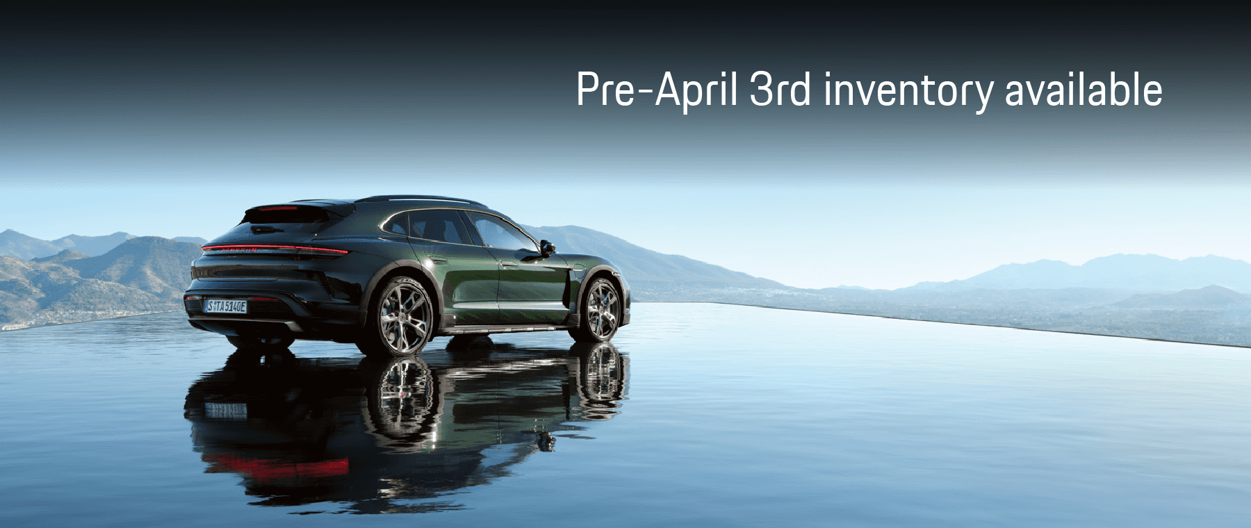 Pre-April 3rd inventory available