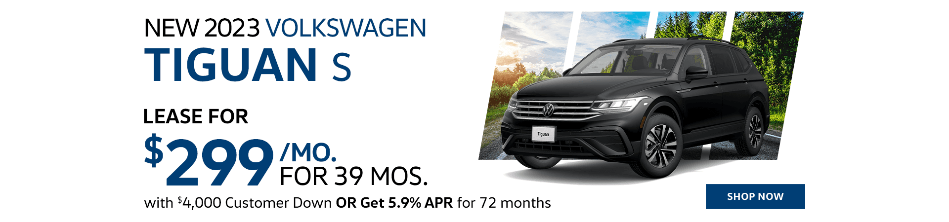 New 2023 Volkswagen Tiguan S