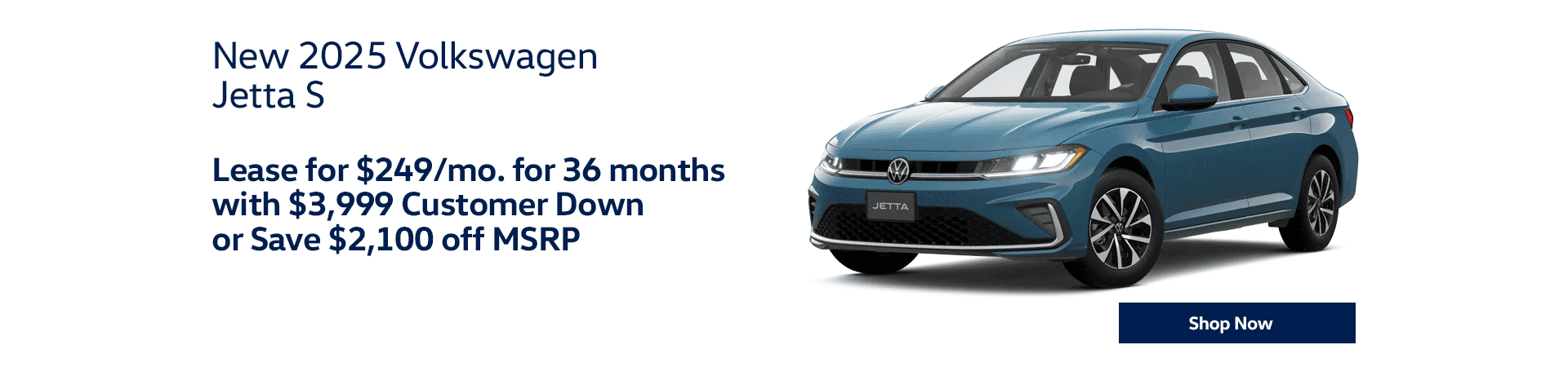 New 2025 Volkswagen Jetta S