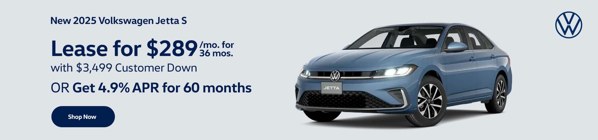 New 2025 Volkswagen Jetta S