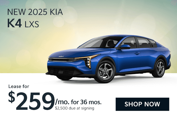 New 2025 Kia K4 LXS