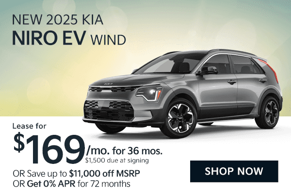 New 2025 Kia Niro EV Wind
