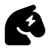 Electric Vehicle Horsepower Icon