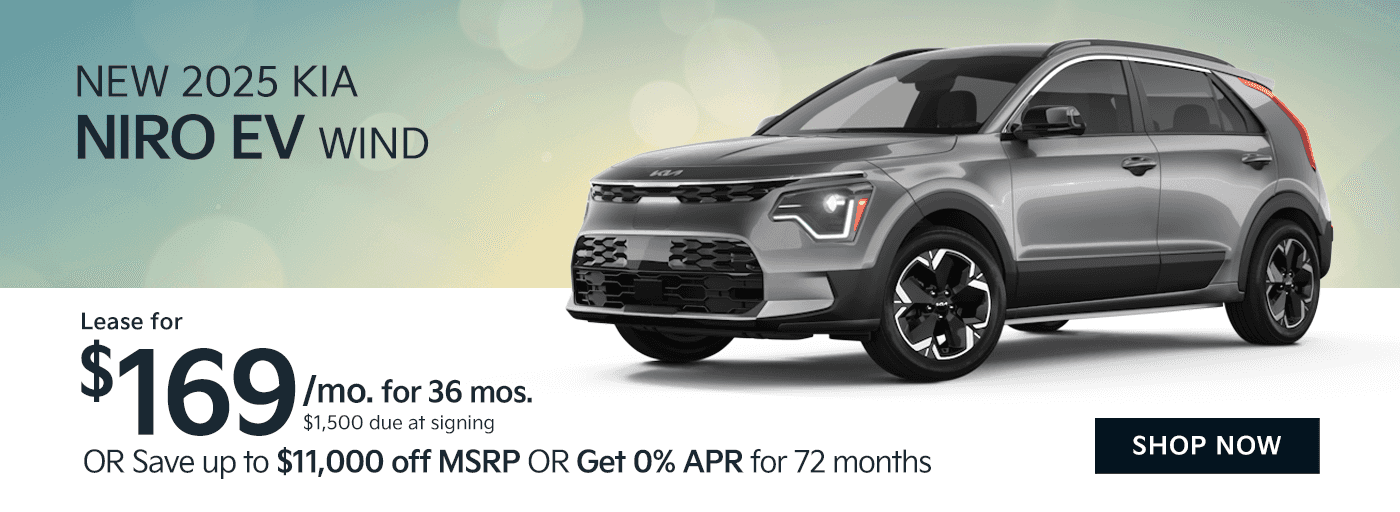 New 2025 Kia Niro EV Wind special