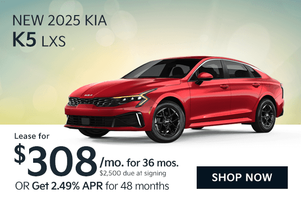 New 2025 Kia K5 LXS