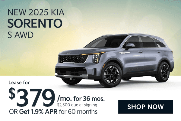 New 2025 Kia Sorento S AWD