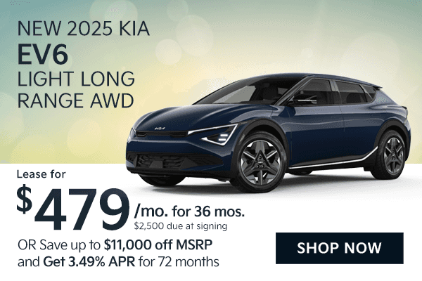 New 2025 Kia EV6 Light Long Range AWD