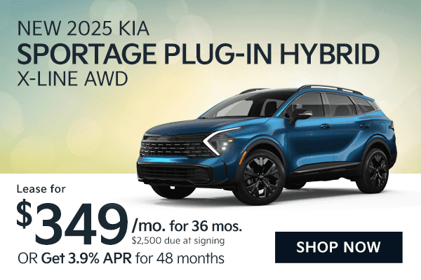 New 2025 Kia Sportage Plug-In Hybrid X-Line AWD