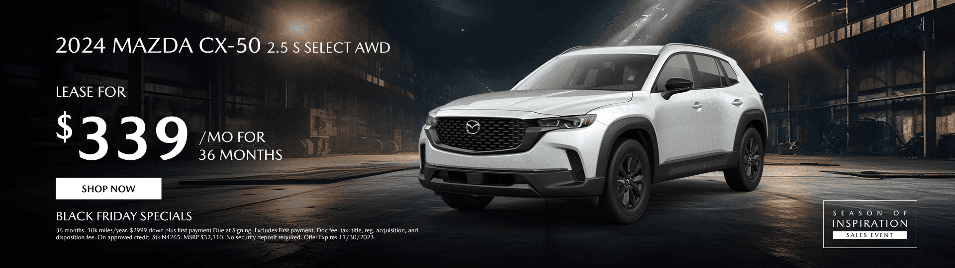 2024 Mazda CX-50 SE AWD