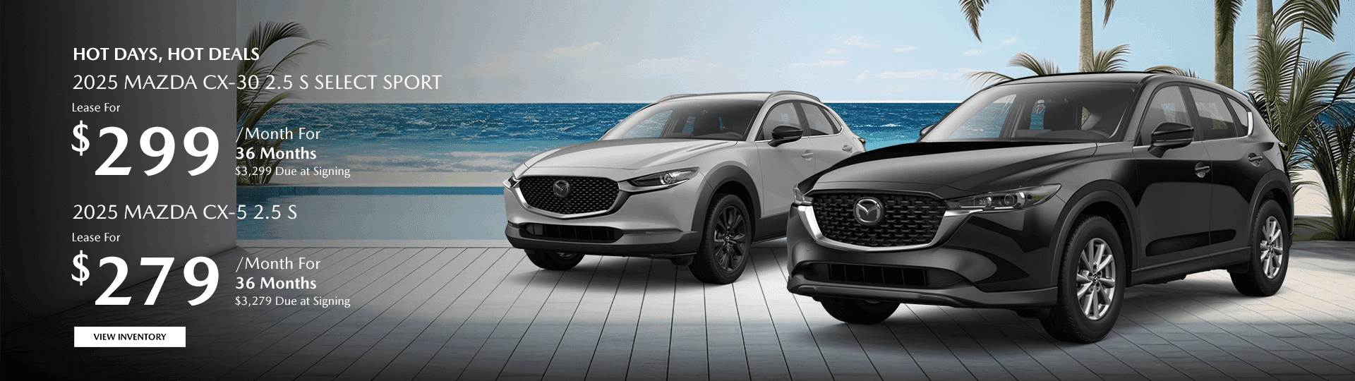 2025 MAZDA CX-30 SES/2025 MAZDA CX-5 2.5S