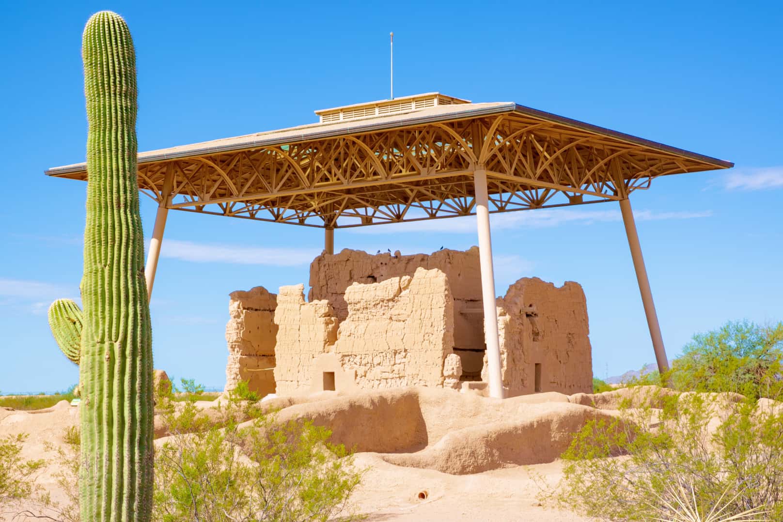 Casa Grande Ruins National Monument in Arizona