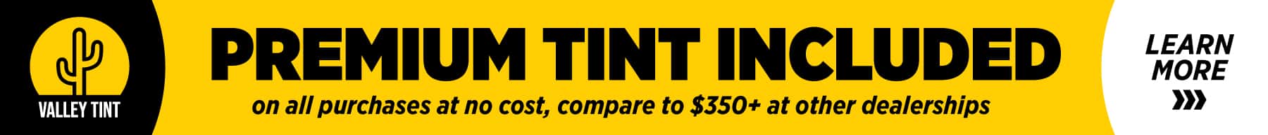 Valley Tint Included Banner