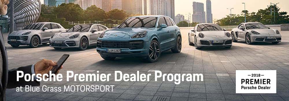 Porsche Premier Dealer Program at Blue Grass MOTORSPORT