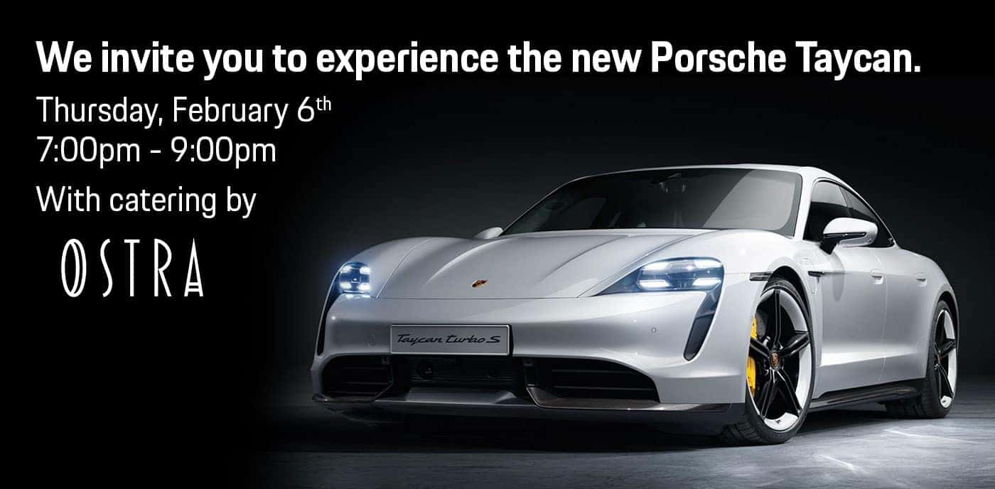 We invite you to experience the new Porsche Taycan at Blue Grass MOTORSPORT