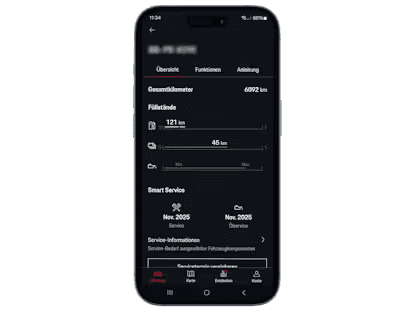 My Porsche App Car Control