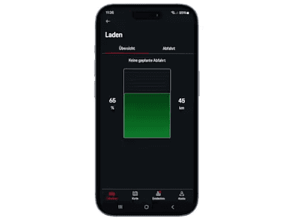 My Porsche App Charging Status