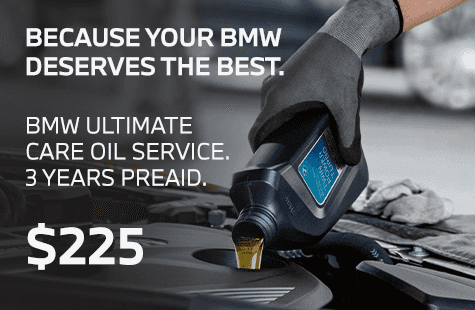 BMW Ultimate Care Oil. 3 Years Prepaid for $225.