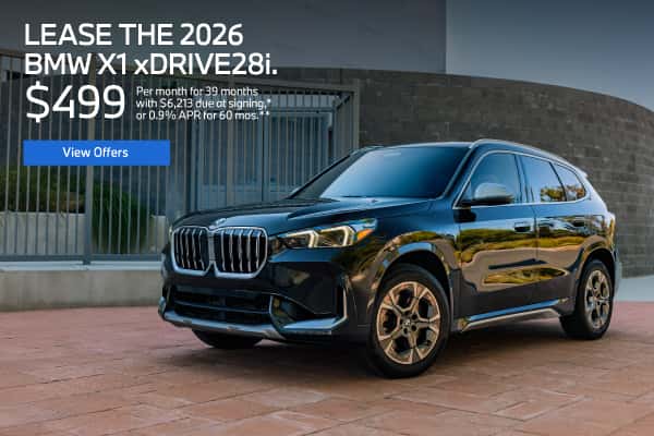 LEASE THE 2026 BMW X1 xDRIVE28i.