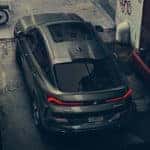2020 BMW X6 top down view