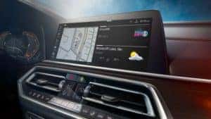 2021 BMW X5 Interior Dashboard showing technology