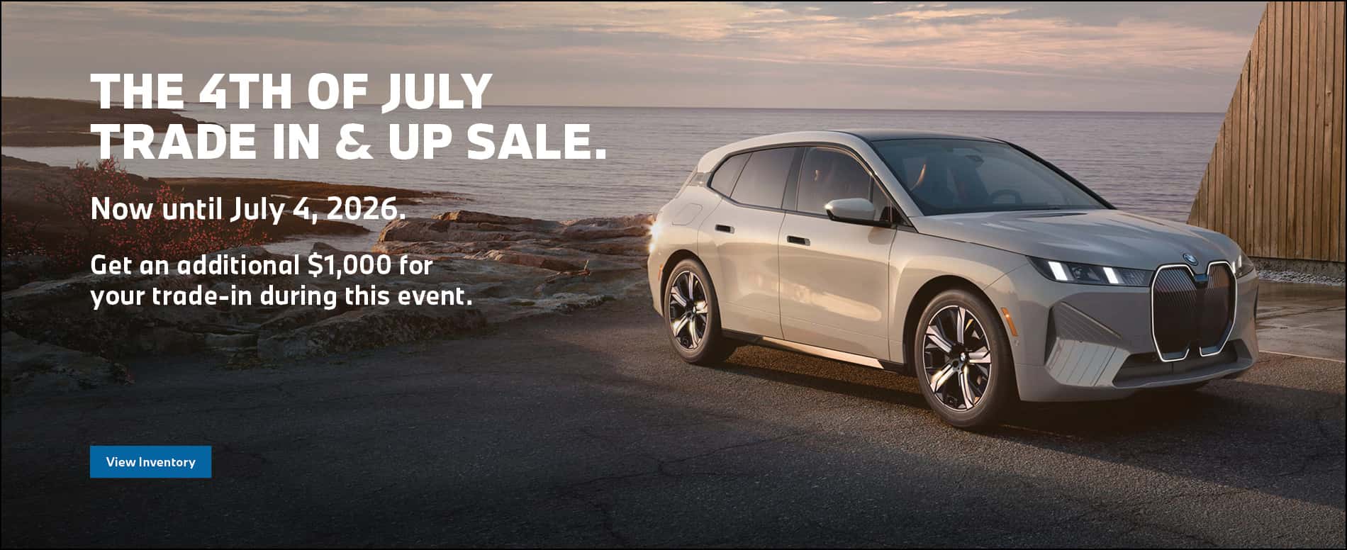 4th of July sales event happening at BMW of Escondido