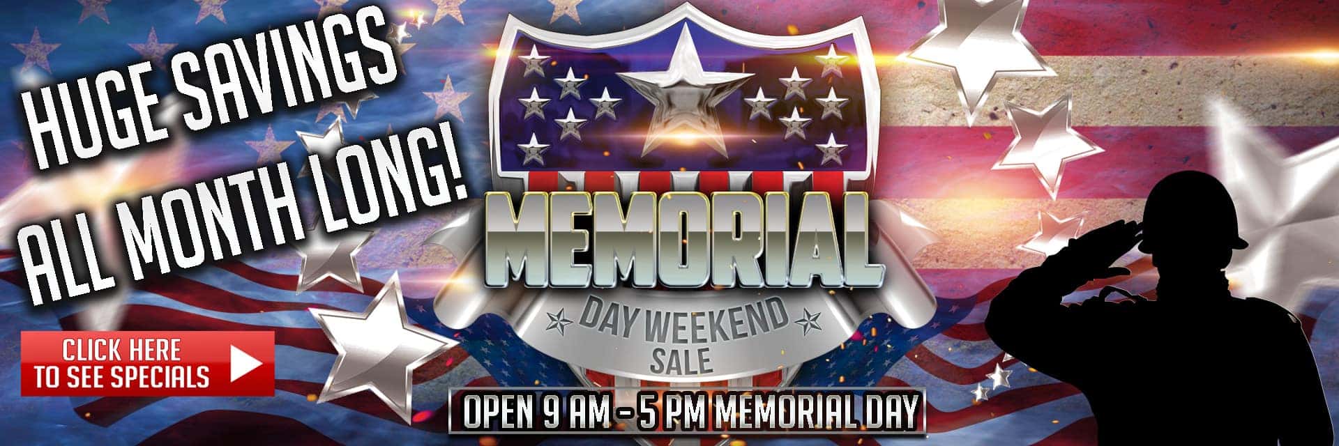 Memorial Day Weekend Sale in Maquoketa IA