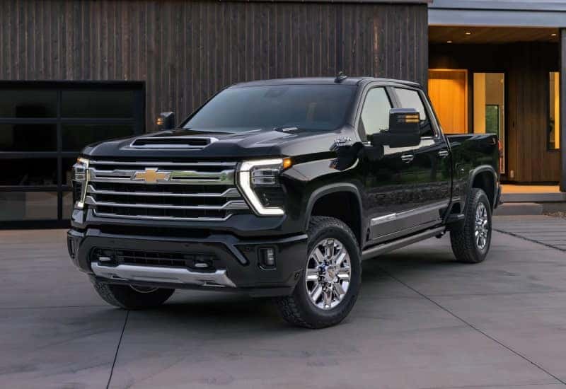 Test drive the premium 2024 Chevrolet Silverado HD High Country near Dubuque IA