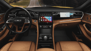 Interior of a Grand Cherokee L