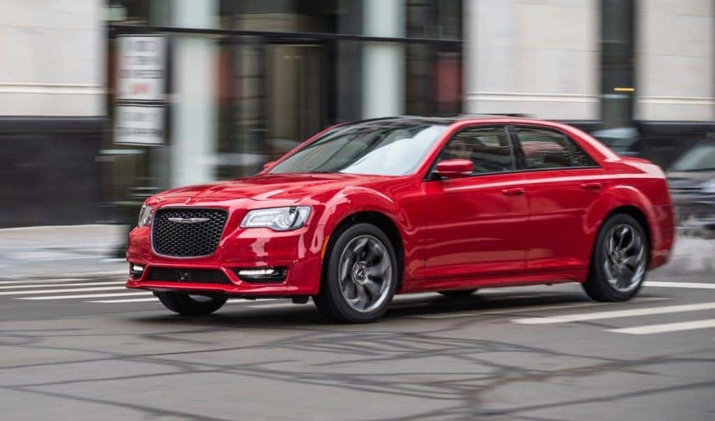 red chrysler 300