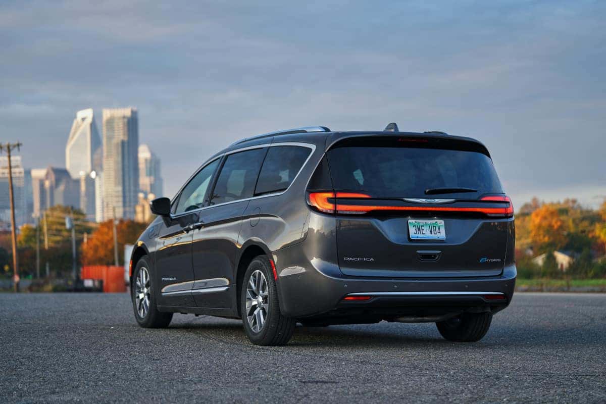 Cape Coral CDJR Chrysler Pacifica Hybrid Gray Exterior
