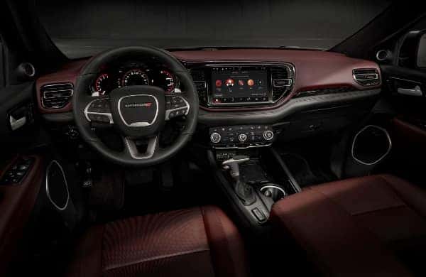 Ebony Red Interior Dodge Durango 2022
