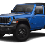 Hydro Blue Pearl-Coat Jeep Wrangler Sport 2025