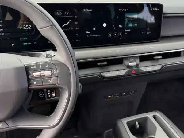 kia ev9 dashboard
