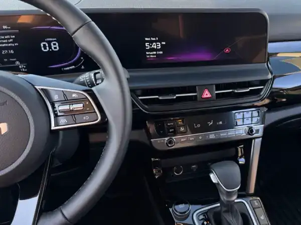 kia seltos dashboard