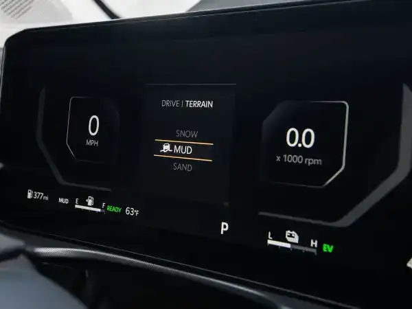 kia sportage hybrid terrain control