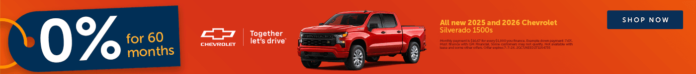 June Silverado Offer