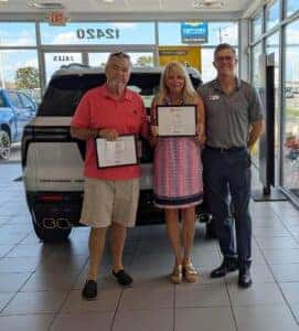 5 year work anniversary for Sonny & Brenda