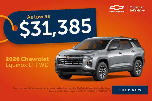 Equinox Savings!