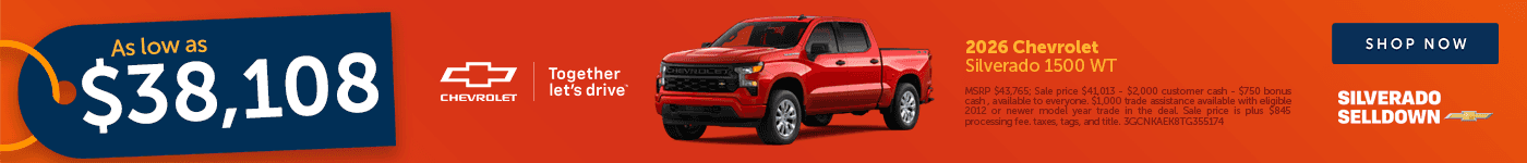 September Silverado Offer