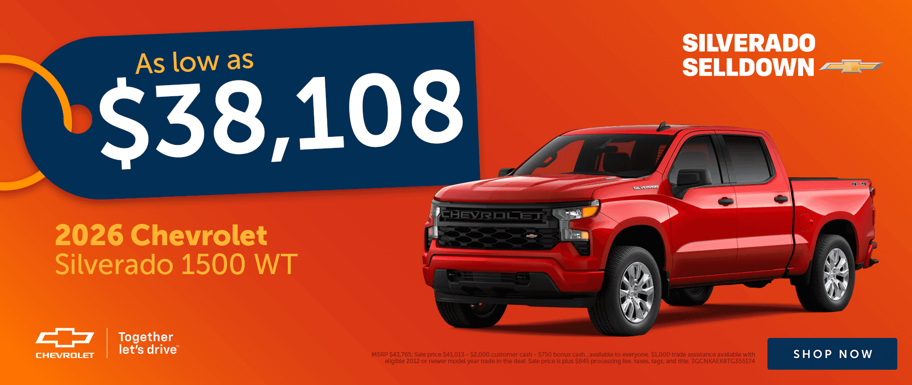 September Silverado Offer