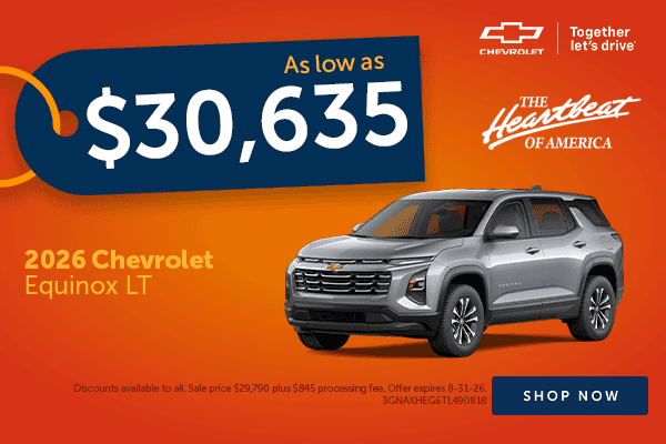 Equinox Savings!
