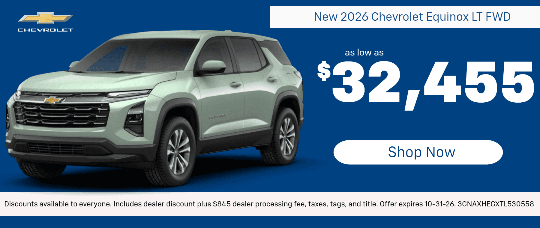 October Equinox Offer