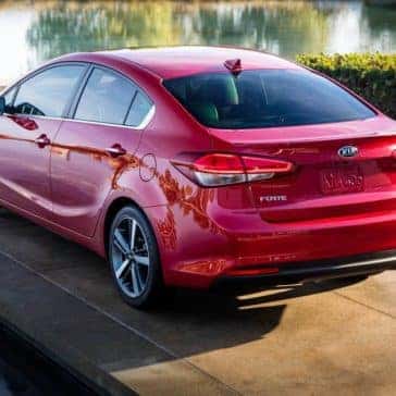 Red 2018 Kia Forte