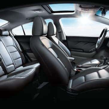 2018 Kia forte seating